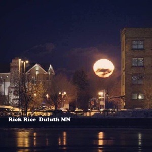 Full Moon in Canal Park Image by Rick Rice