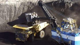 Rio Tinto Mine, Australia Nov 15, 2016. Loading a 416 ton self-driving truck Google Images CCL