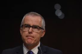 Andrew McCabe, fired hours before his retirement. Google Images